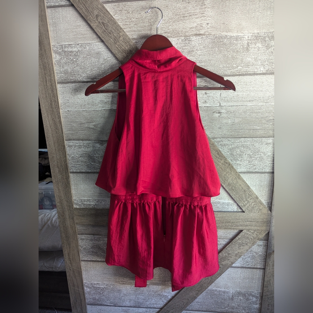BCBG Raspberry Blouse - Picture 2 of 4